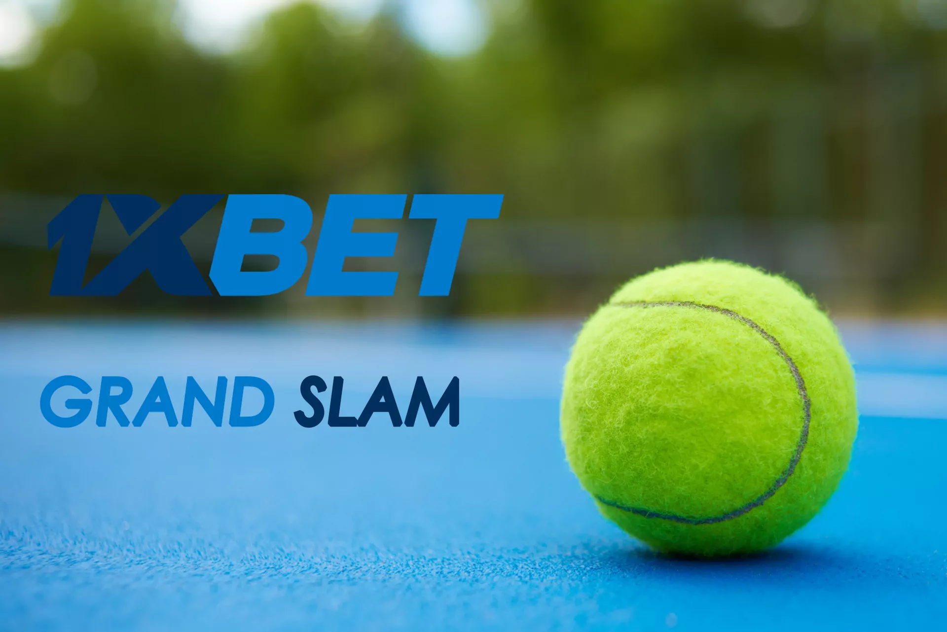 ग्रैंड स्लैम टूर्नामेंट के दौरान 1xBet टेनिस पर सट्टेबाजी के लिए विशेष बोनस प्रदान करता है।