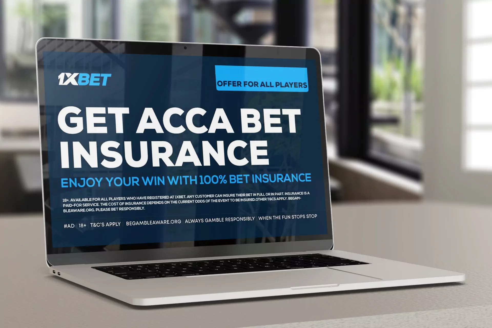 1xBet users can insure their bets.
