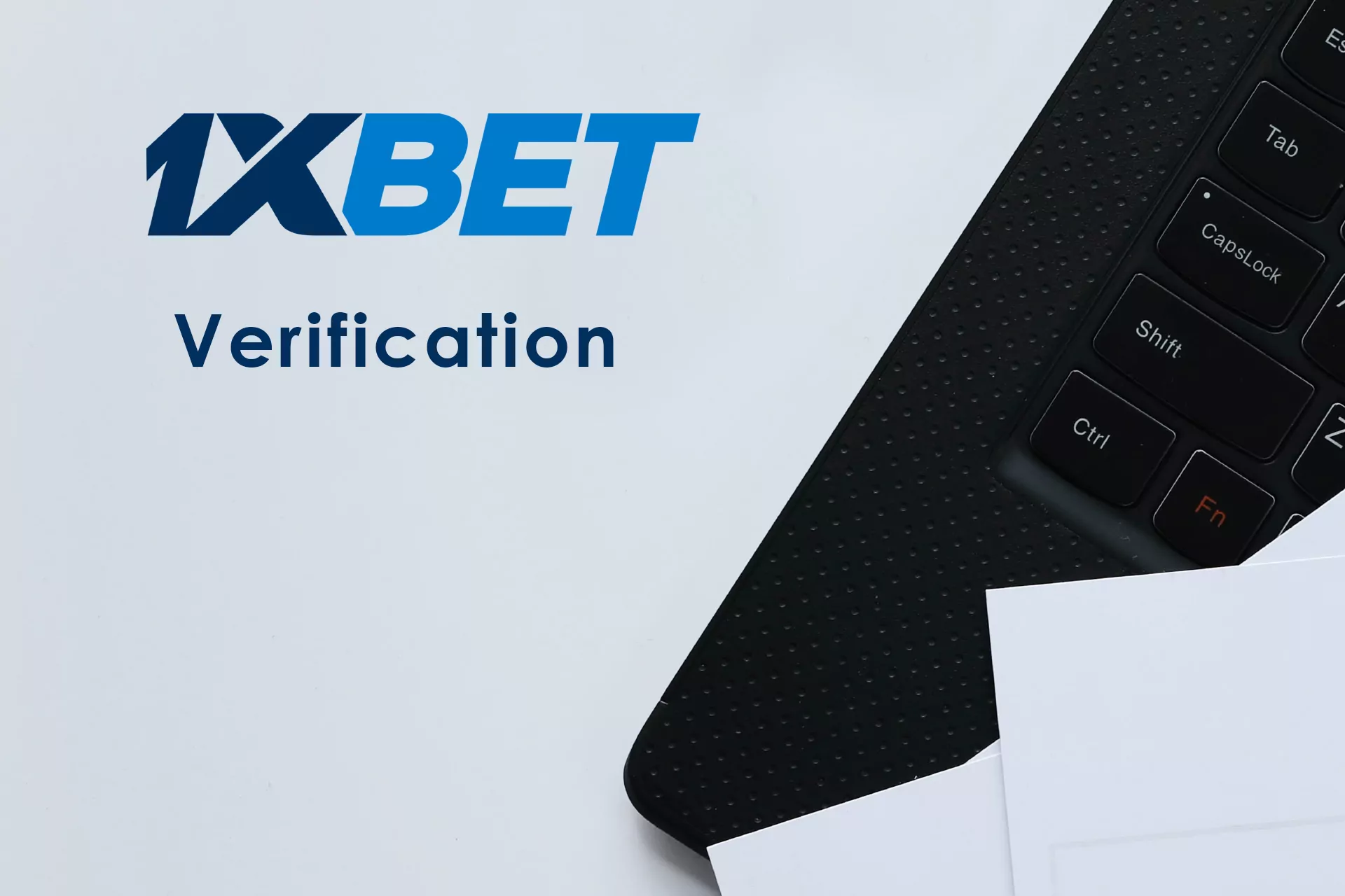 Follow the instructions to verify your 1xBet account.