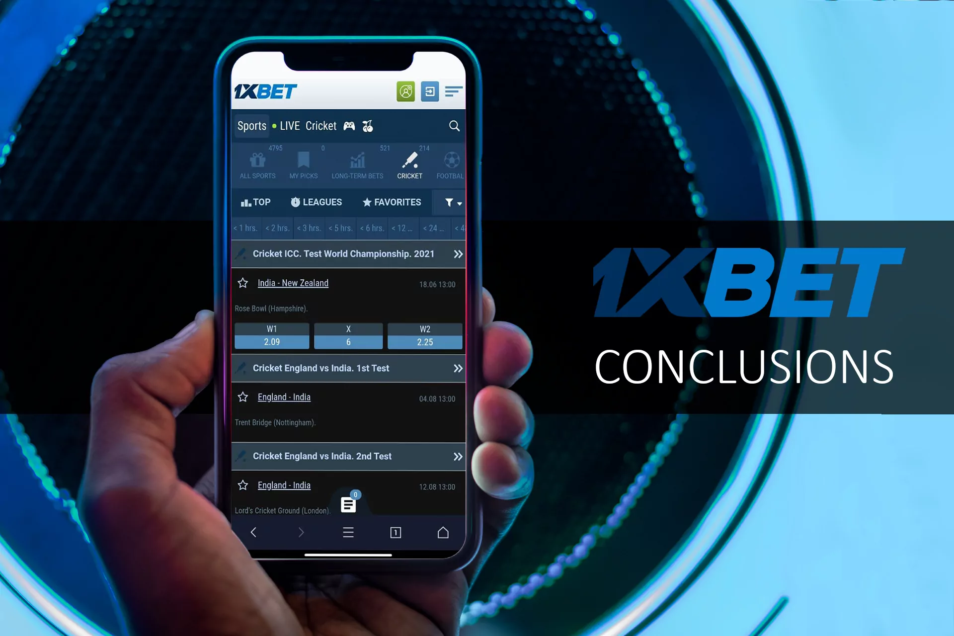 The 1xBet app is great for sports betting and casino games.