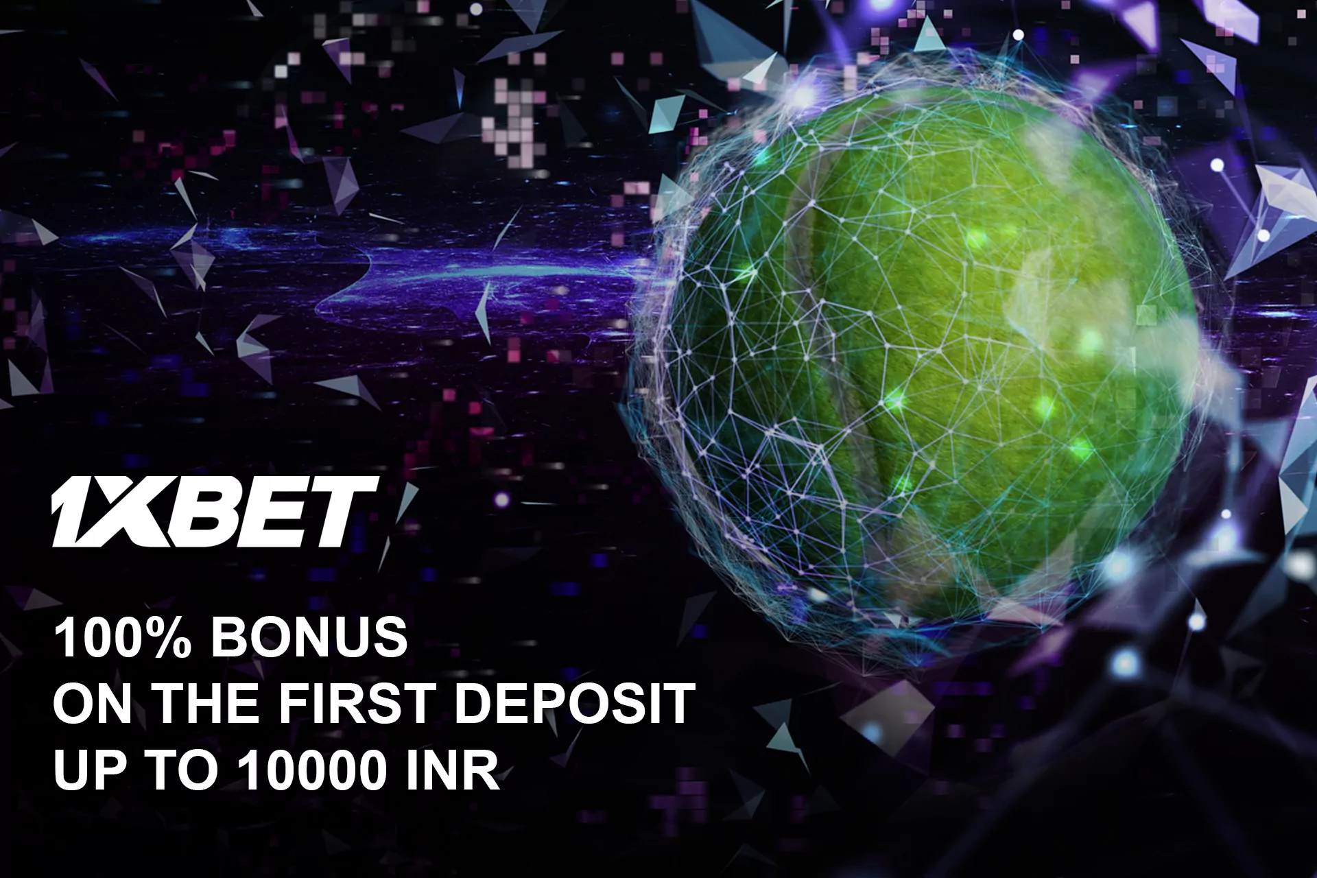 For new users, there is a welcome offer of a bonus on the first deposit at 1xBet.