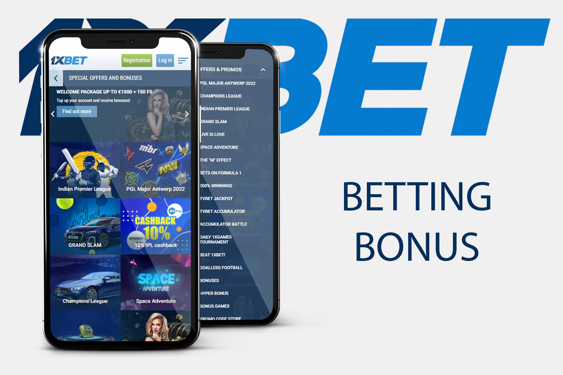 Users of the 1xBet app get a bonus for online betting.