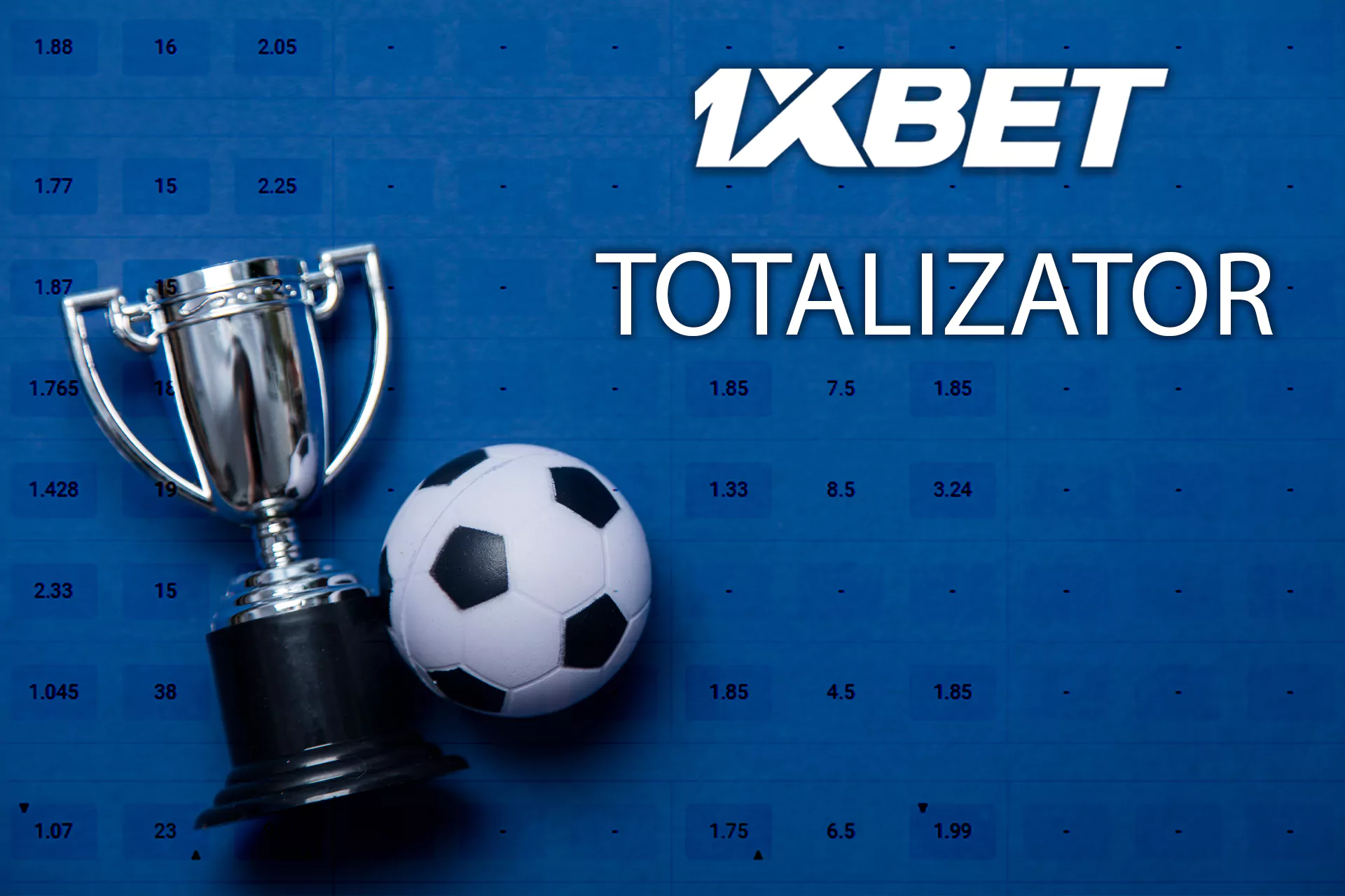 प्रयास करें totalizator 1xBet के लिए आरामदायक पर सट्टेबाजी के खेल।