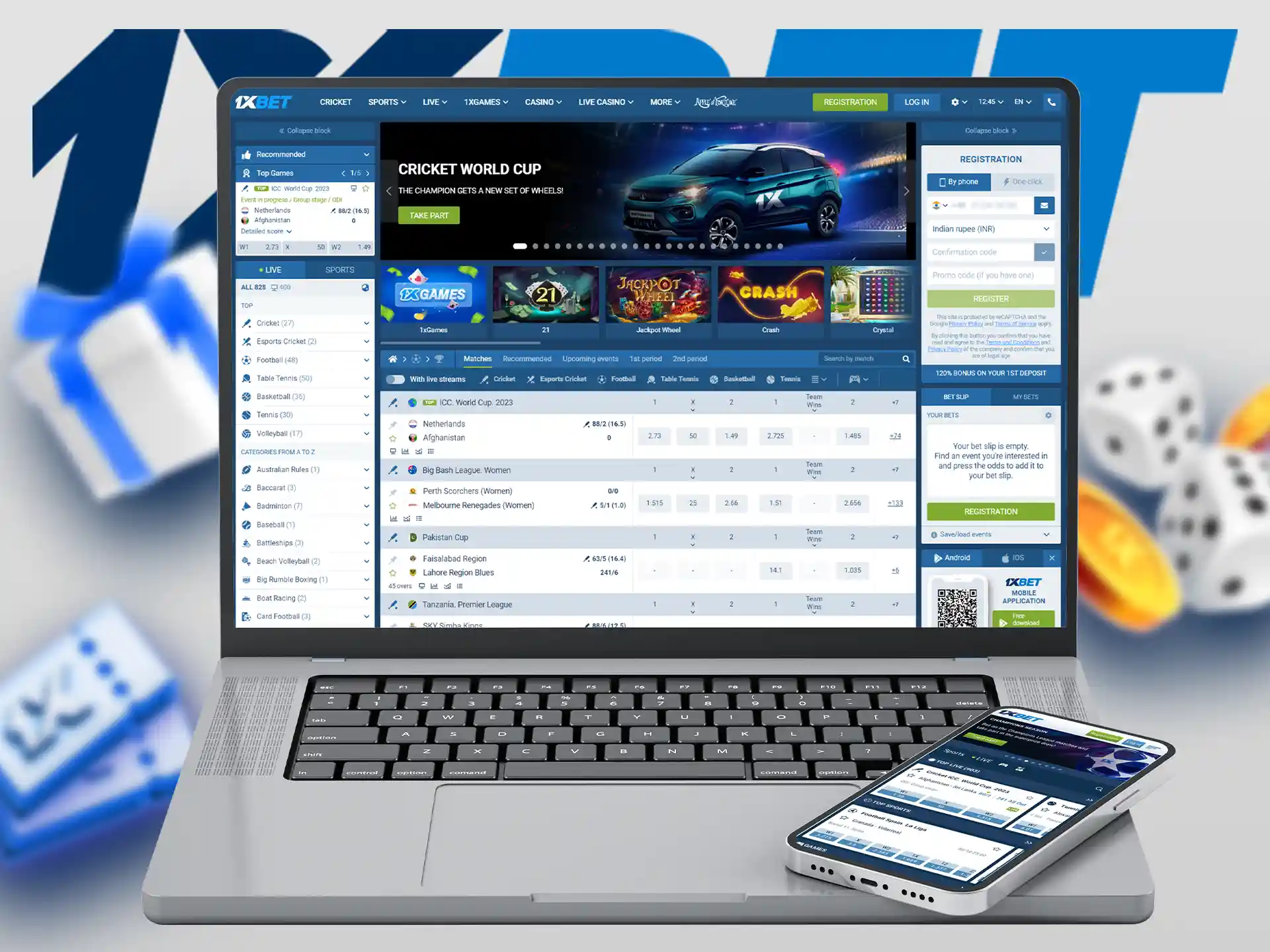 1xbet casino is a great and easy-to-use option for online gambling.