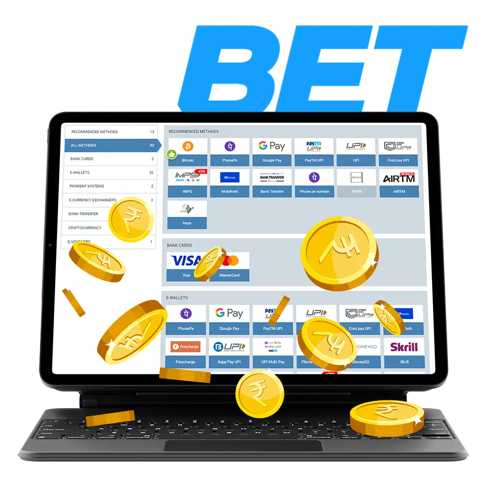There are a lot of convenient methods for depositing on 1xbet.